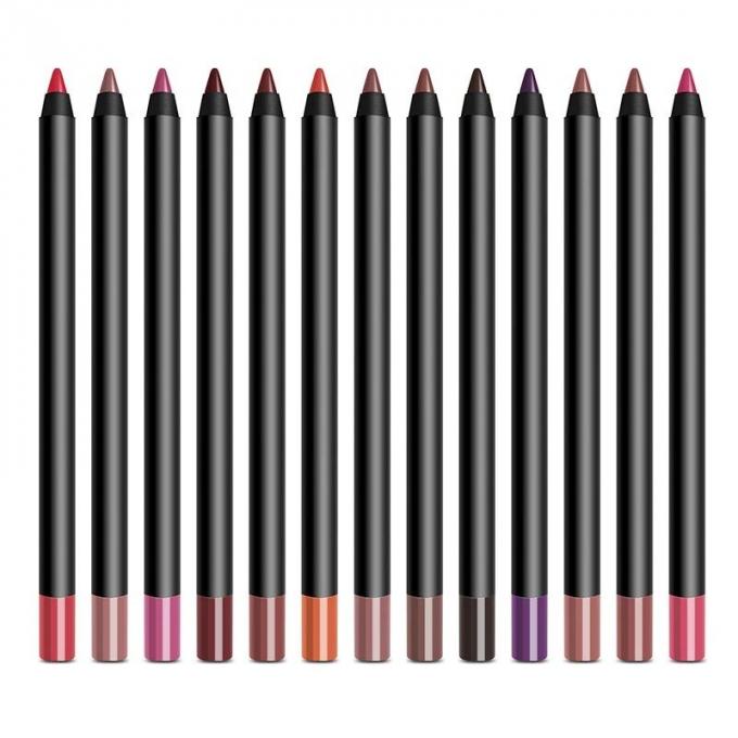 Eyeliner químico multifunción, forro para labios y lápiz de cejas de varios colores 2