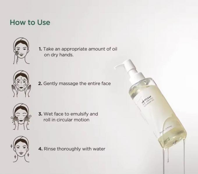 Apoyo de etiqueta privada Personaliza Control de poros de la hoja de corazón Limpieza de aceite Limpieza facial 1