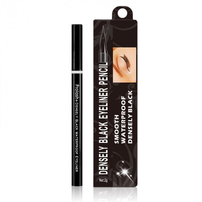 Ingredientes de hierbas Densamente negro Eyeliner a prueba de agua para el mejor efecto en el maquillaje de los ojos 1