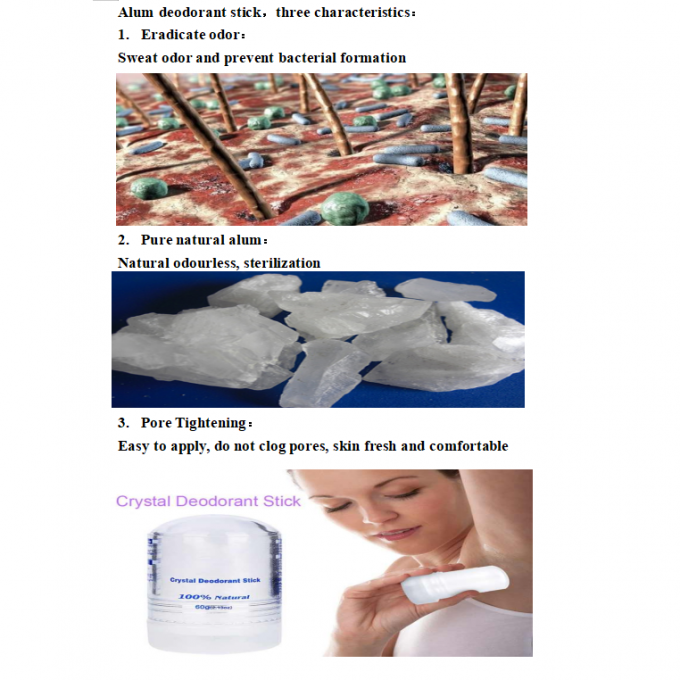 Desodorante de piedra de cristal de aluminio de perfumería personalizada para mujeres Balsamo de perfumería duradero 10