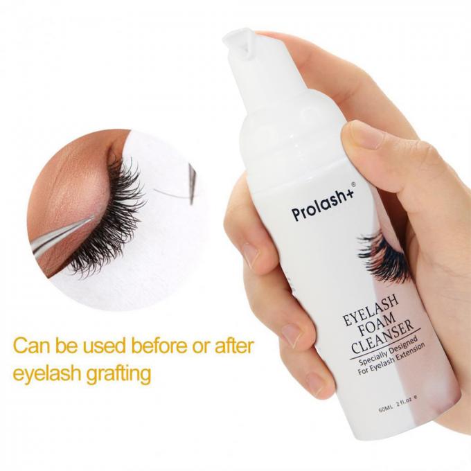 Logotipo de marca privada personalizado Lash Wash Limpieza de pestañas Shampoo producto de limpieza Forma líquida para la cara 0