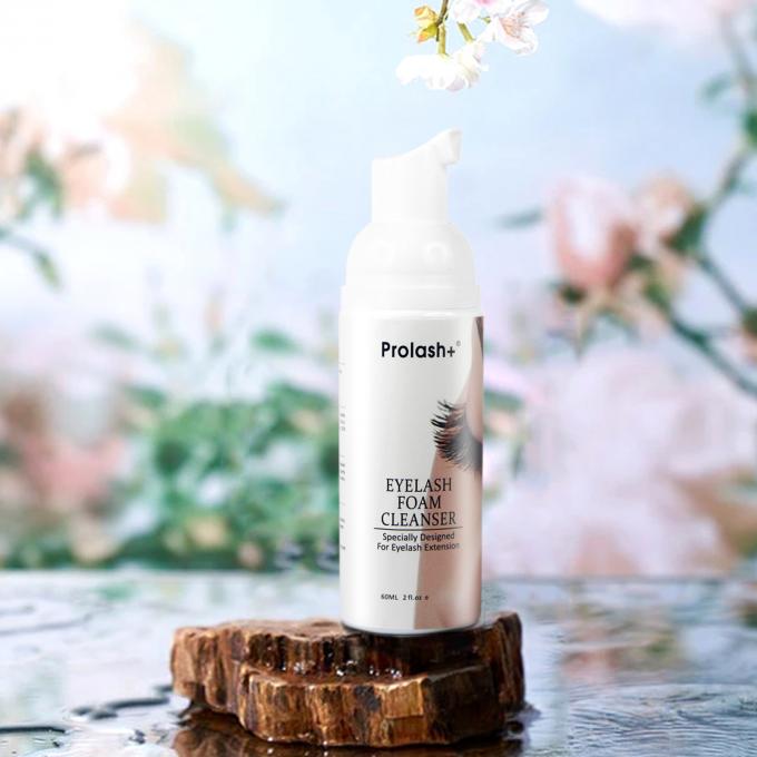 Logotipo de marca privada personalizado Lash Wash Limpieza de pestañas Shampoo producto de limpieza Forma líquida para la cara 6