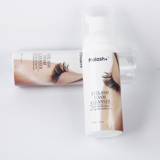 Logotipo de marca privada personalizado Lash Wash Limpieza de pestañas Shampoo producto de limpieza Forma líquida para la cara 8