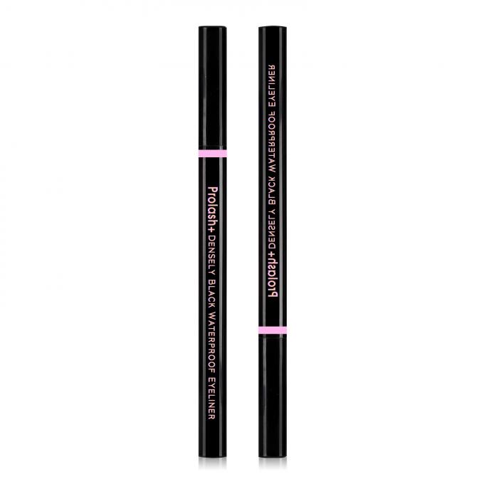 Eyeliner negro de carbono lápiz activado por agua Eyeliner de marca privada en color oro rosa 6