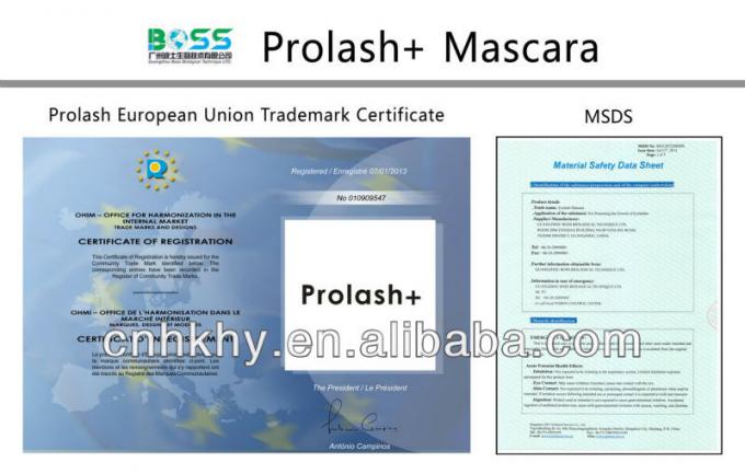 Mascara cosmética OEM para alargar las pestañas Mascara de fibra para pestañas más fuertes y más largas 3