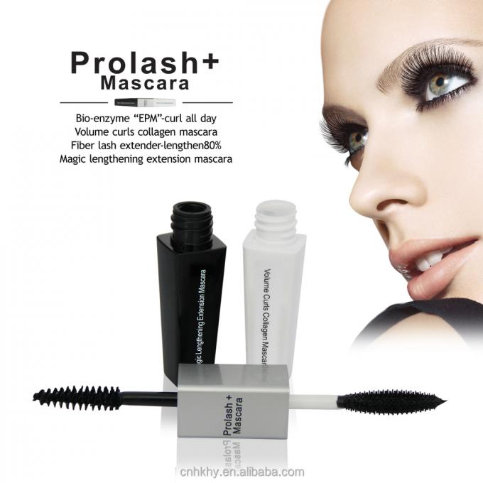Mascara cosmética OEM para alargar las pestañas Mascara de fibra para pestañas más fuertes y más largas 6