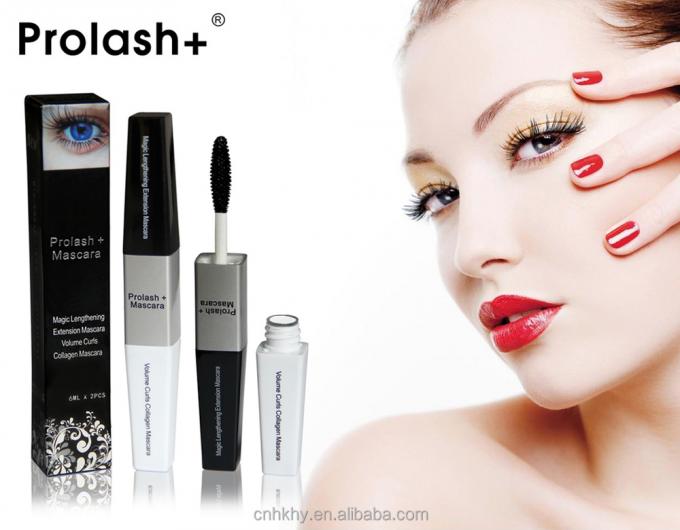 Mascara cosmética OEM para alargar las pestañas Mascara de fibra para pestañas más fuertes y más largas 11