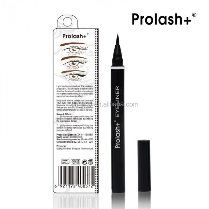 Ingrediente químico Prolash Eyeliner Halal Liquid Eye Liner para efectos duraderos 9