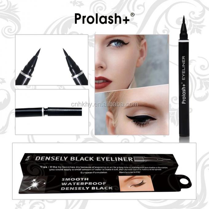 Ingrediente químico Prolash Eyeliner Halal Liquid Eye Liner para efectos duraderos 7