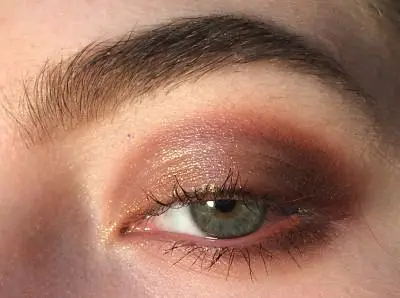 Glitter color mixto metálico paleta de sombras de ojos elegante satinado mate Ingrediente mineral 4