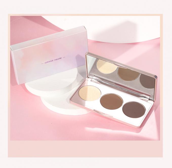 Glitter color mixto metálico paleta de sombras de ojos elegante satinado mate Ingrediente mineral 5