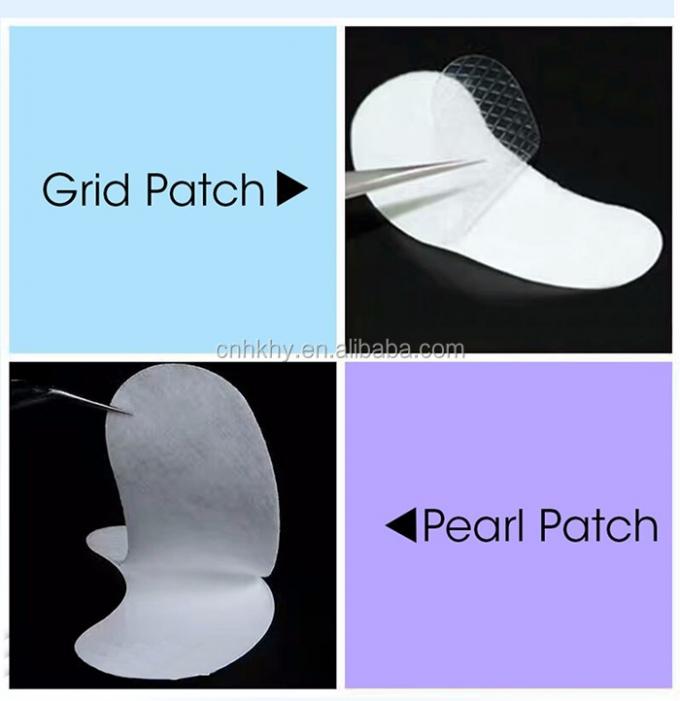 Extensión de pestañas SH-1 Perla Parche de ojos Pad para la prueba de parche de la película de algodón pegamento de pestañas 7