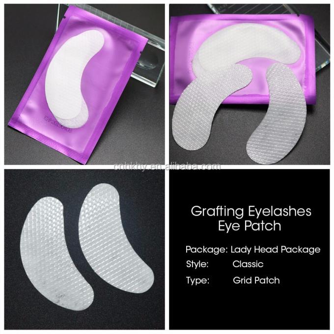 Parches para los ojos de color púrpura para el tratamiento del gel de ojos 4